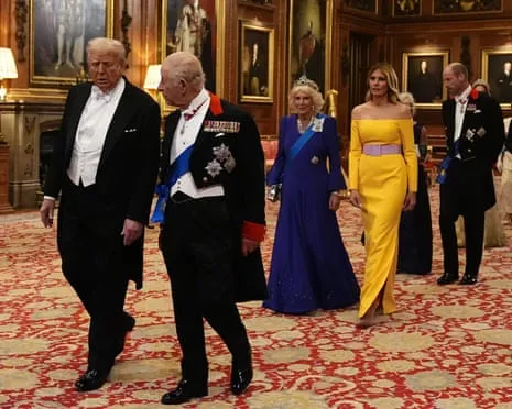 The Royal Family Deploy Red Carpet During Demonstrations; Kimmel Pulled From Air Over Kirk Comments