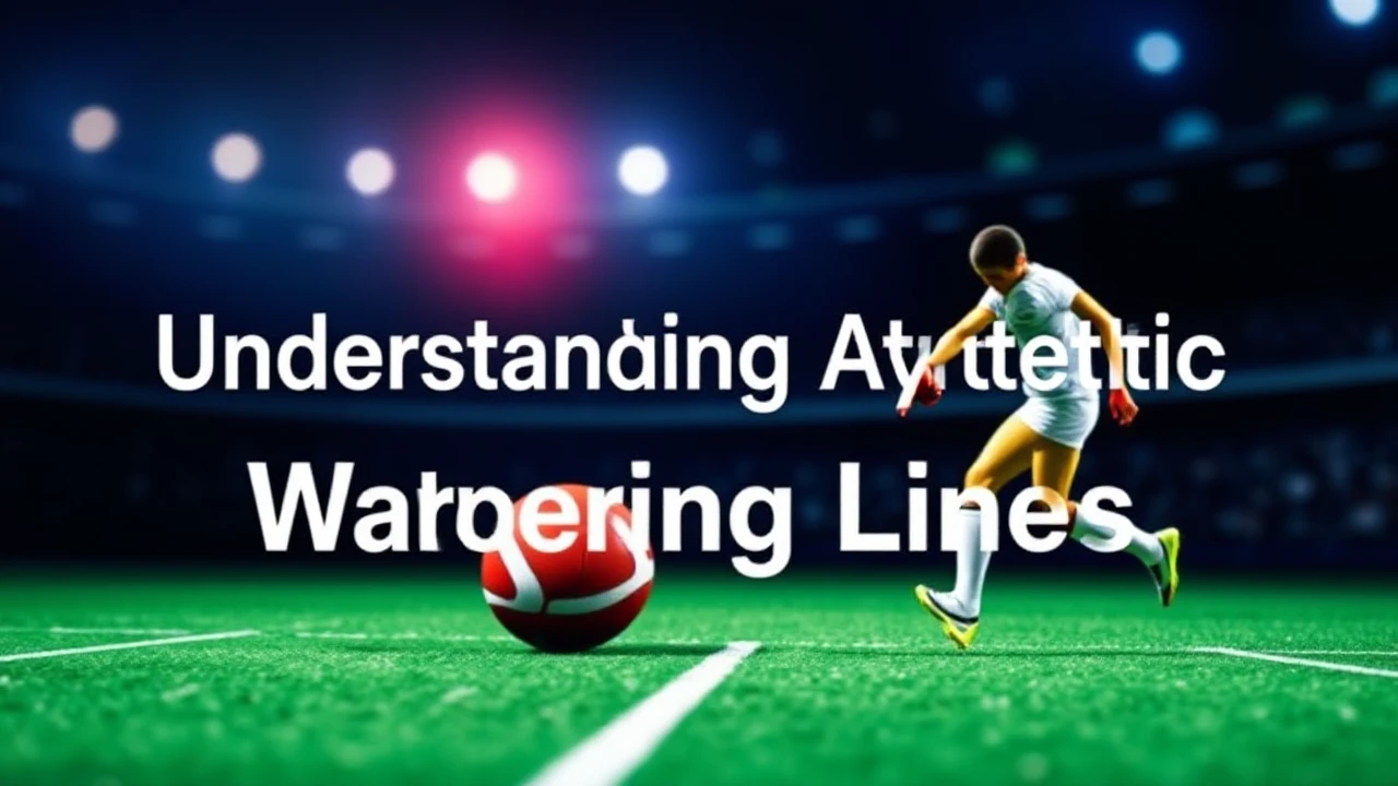 Unraveling the Statistics: Understanding Athletic Wagering Lines